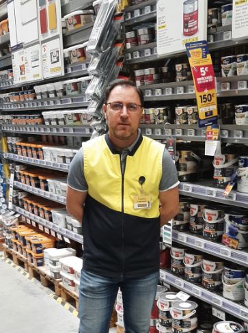 Photo Cédric Angelloz Nicoud Directeur de Magasin L'Entrepôt du Bricolage