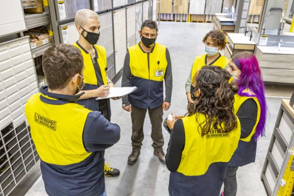 Diverisité inclusion handicap à L'Entrepôt du Bricolage