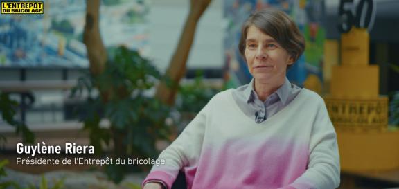 Guylène Riera - Présidente L'Entrepôt du Bricolage